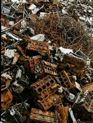 Collecte et enlèvement de ferraille